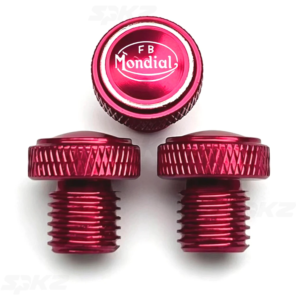 For FB Mondial Flat Track 125 HPS 250 Hipster HPS 300 Pagani 1948 Sport Classic SMT SMX 125 Motorcycle Mirror hole plug screw