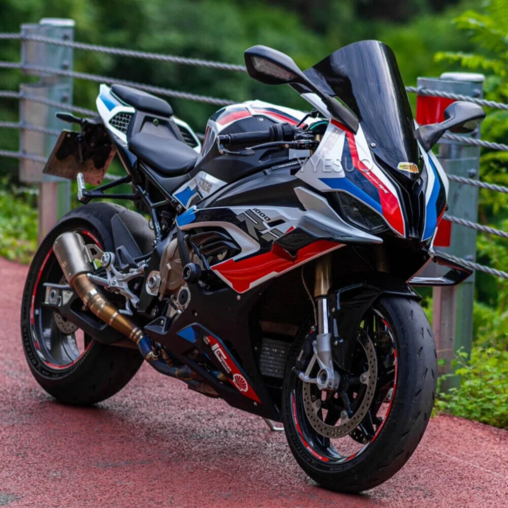 ل BMW S1000RR M1000RR دراجة نارية الشارات الزخرفية M 1000RR S 1000 RR اكسسوارات مجموعة ملصقات كاملة S1000RR 2019 - 2024