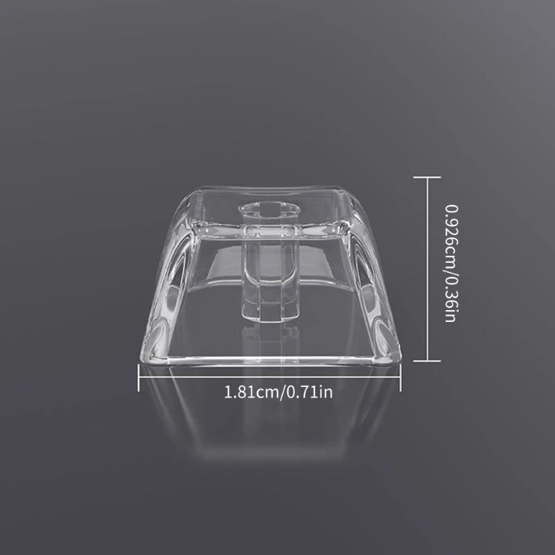 Xda keycap teclado mecânico keycaps 1.75u jogo branco transparente keycap y9rf