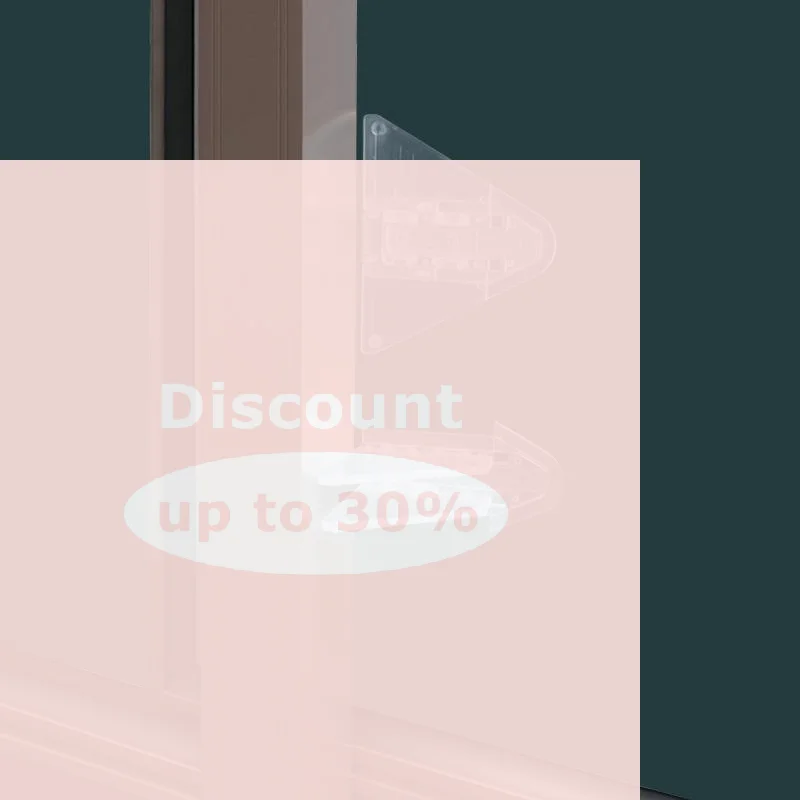 [Sliding Door Window Protection Lock Child Lock Safety Butterfly Sliding Locks Anti-Pinch Wardrobe Locking Children Protection]