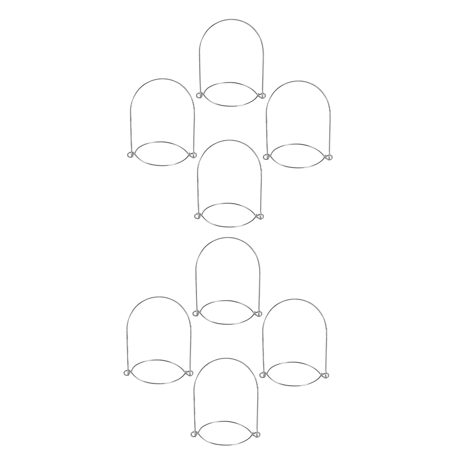 8Pcs Jar Wire Handles Stainless Steel Wire for Wide Mouth Regular Mouth Pint Jars Kitchen Accessories Handle Ease