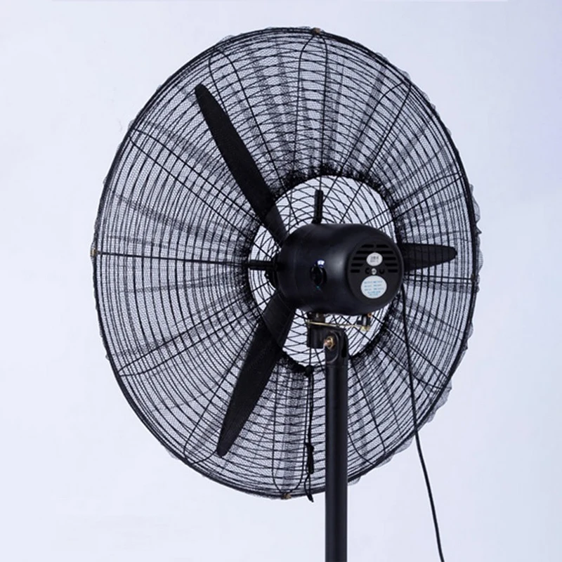 Mesh Round Electric Fan Covers Safety Anti-pinch Protector Household Universal All-inclusive Floor Dust-proof Cover Modern