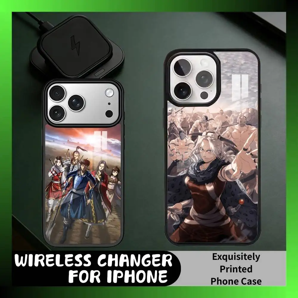 

XIN-K-Kingdom 3rd Season Phone Case For iPhone17,16,15,14,13 Plus,Pro Max Magnetic For Magsafe Wireless Charging