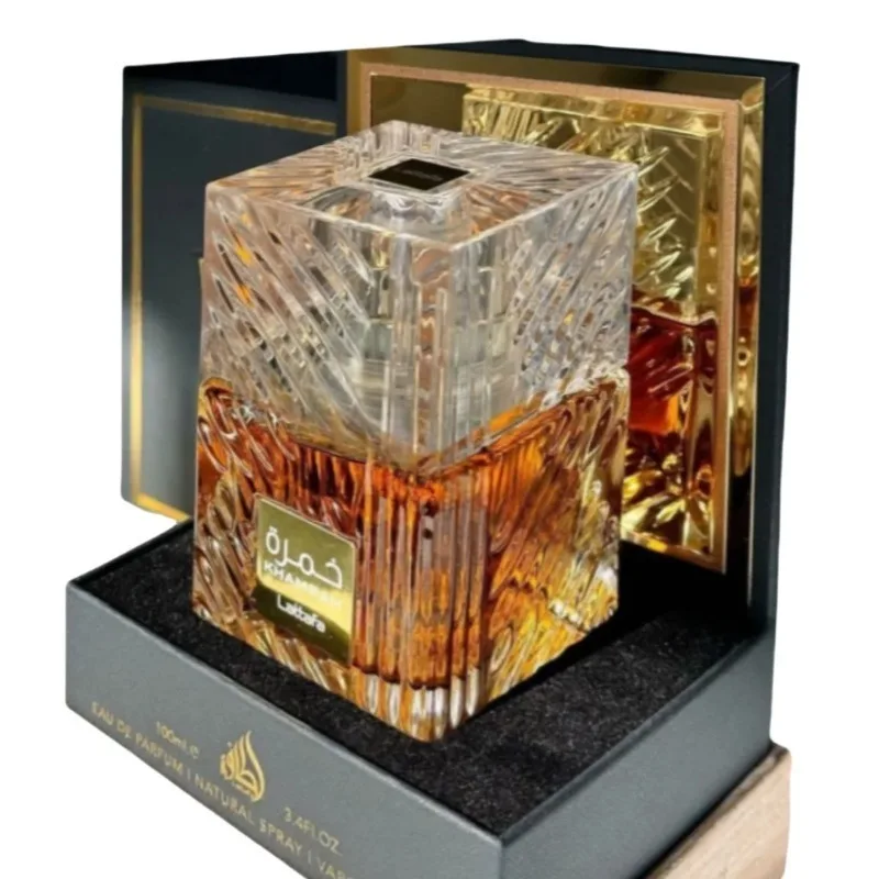 100 مللي خمرة أصلية للرجال عطر يدوم طويلاً عطر عربي عالي الجودة رائحة خشبية مثيرة للرجال #4