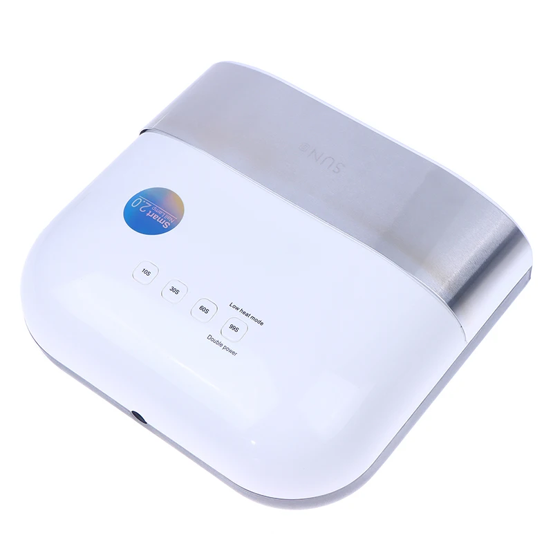 Nageldroger Smart 2.0 48W UV LED-lamp Nagel met slimme timer Geheugen Onzichtbare digitale timer Display Nageldroogmachine