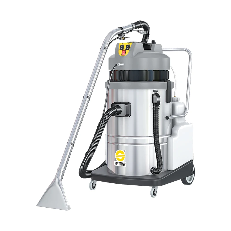 60L Industrial Vacuum Cleaner Carpet Cleaner Carpet Washing Machine For Workshop Car Hotel Commercial Upholstery Floor Washer