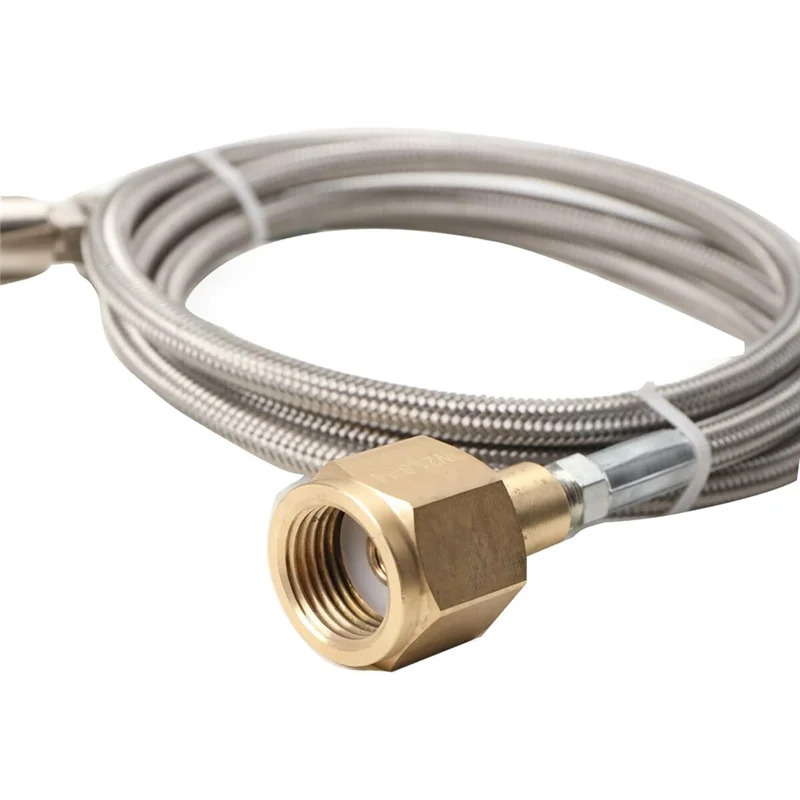 B58B-CO2 Adapter High Pressure Hose For Grohe Blue Home Water Carbonators CO2 Transfer 1.5 M Transfer Hose Durable