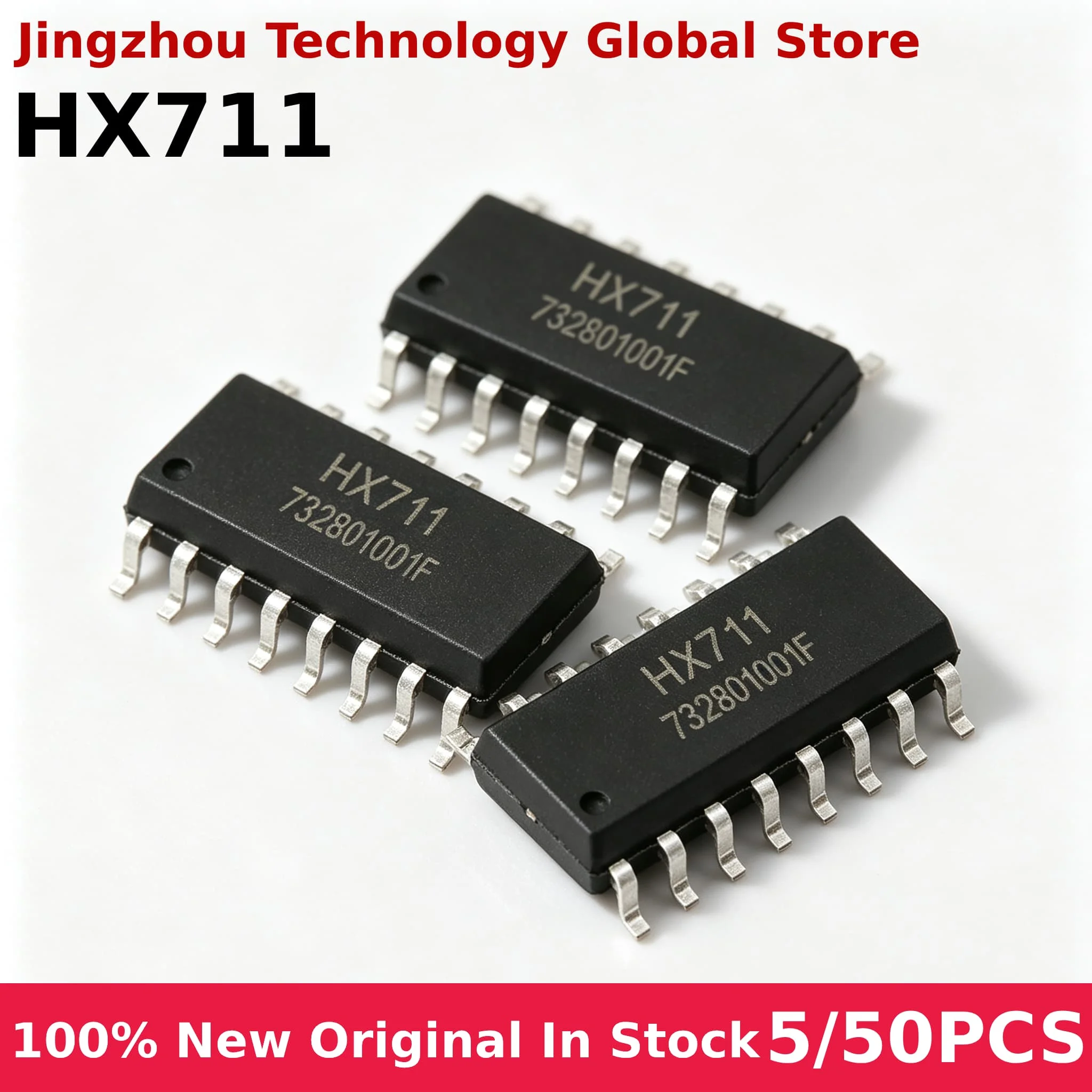 5/50PCS HX711 sop-16 100% New Chip Wholesale
