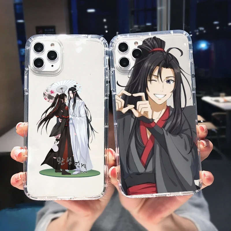 Anime Grandmaster Mo Dao Zu Shi MDZS Phone Case for iPhone 15 14 13 12 11 Pro Max 14 Plus X Xs Max XR 8 7 Plus Soft Cover Fundas