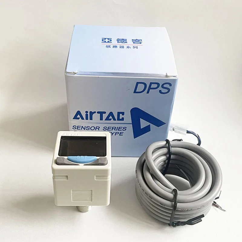 Airtac Type Pneumatic Electronic  Digital Pressure Switch DPS Sensor Display Air Pressure Switch DPSN1-10020 DPSP1-10020