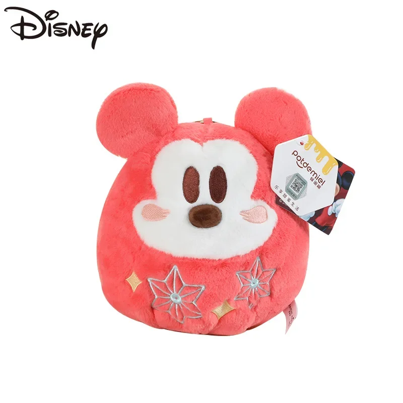 Disney Mickey Mouse Donald Duck Minnie Key chain plush Stuffe Toy Doll Cute Anime Cartoon Doll Pillow Pendant Kid Brithday Gifts