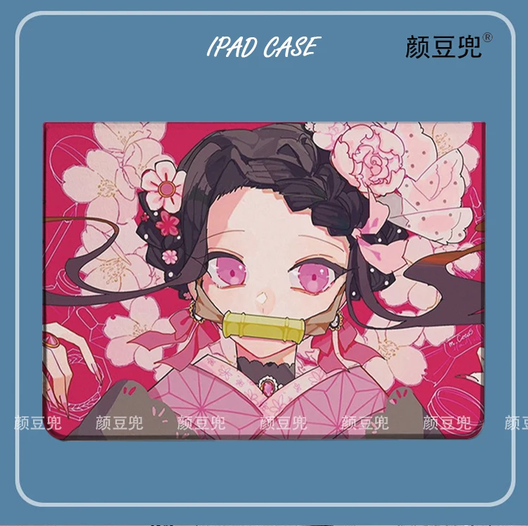 Anime Kamado Nezuko For iPad Air 4 5 10.9 Mini 5 6 Case Luxury Silicone For Pro 12.9 11 iPad 10th Protective Shell