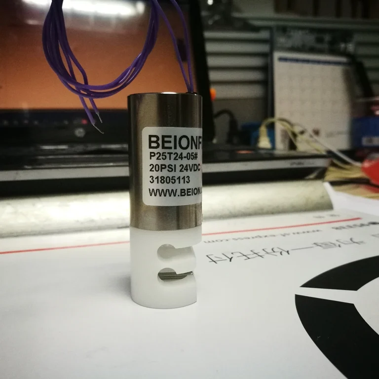 

Electromagnetic Clamp Pressure Cut-off Valve P25T24-05/P25T12-05 # Double Tube Three-way Valve