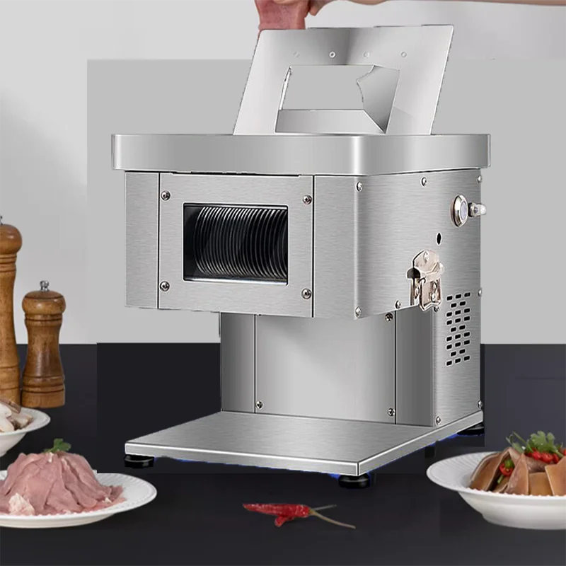 2025 New Desktop Meat Cutter Machine for Pork Lamb Beef Chicken Breast Electric Meat Slicer