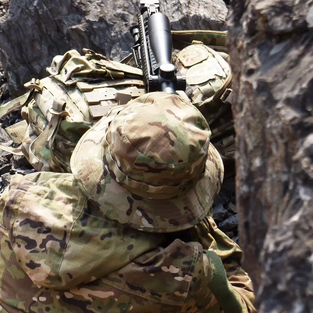 Tactical Airsoft Sniper Camouflage Boonie Hats Nepalese Cap Militares Mens American Hunting Accessories Hiking Caps