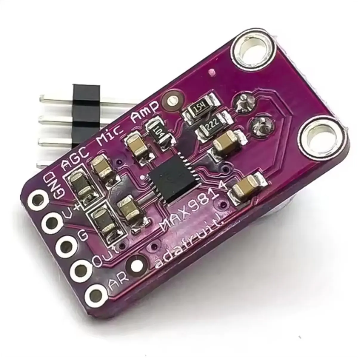 (DT93) Módulo Amplificador de Micrófono MAX9814, Amplificación de Sonido para Proyectos de Audio y Sistemas de Sonido