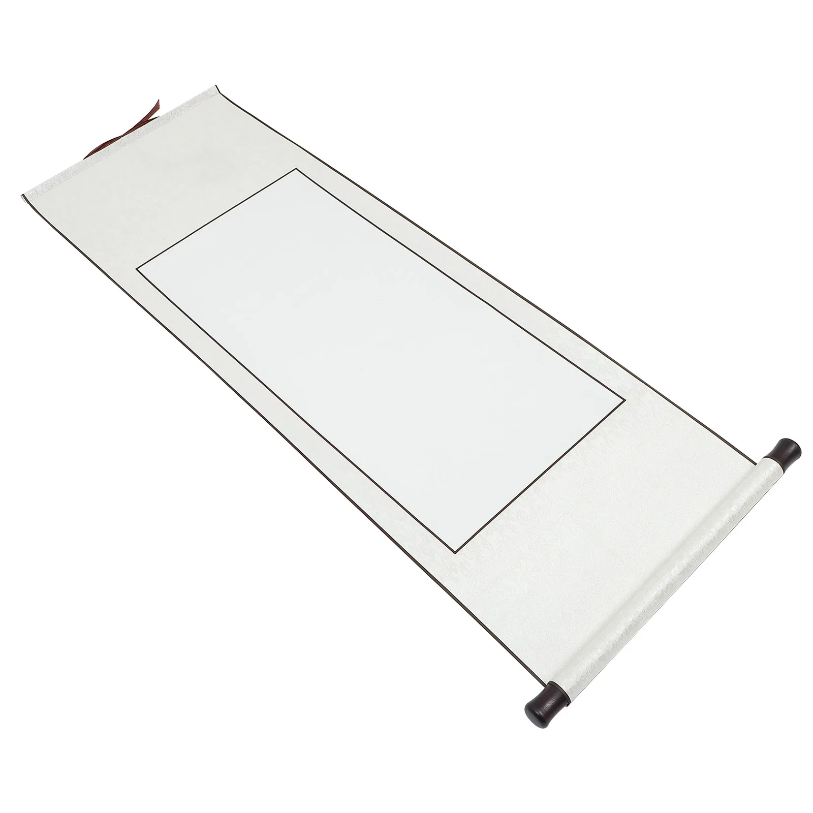 1 قطعة التمرير فارغة الخط الصيني ورقة معلقة التمرير للرسم الرسم ممارسة الفن جدار العرض