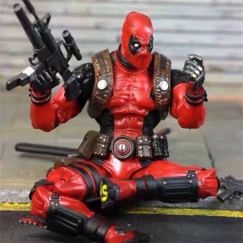 NECA X-Men Deadpool Actionfigur Superheld Deadpool Figur EPIC Ultimate 20CM Sammlermodell Spielzeugpuppe Geburtstagsgeschenk – Detail 13