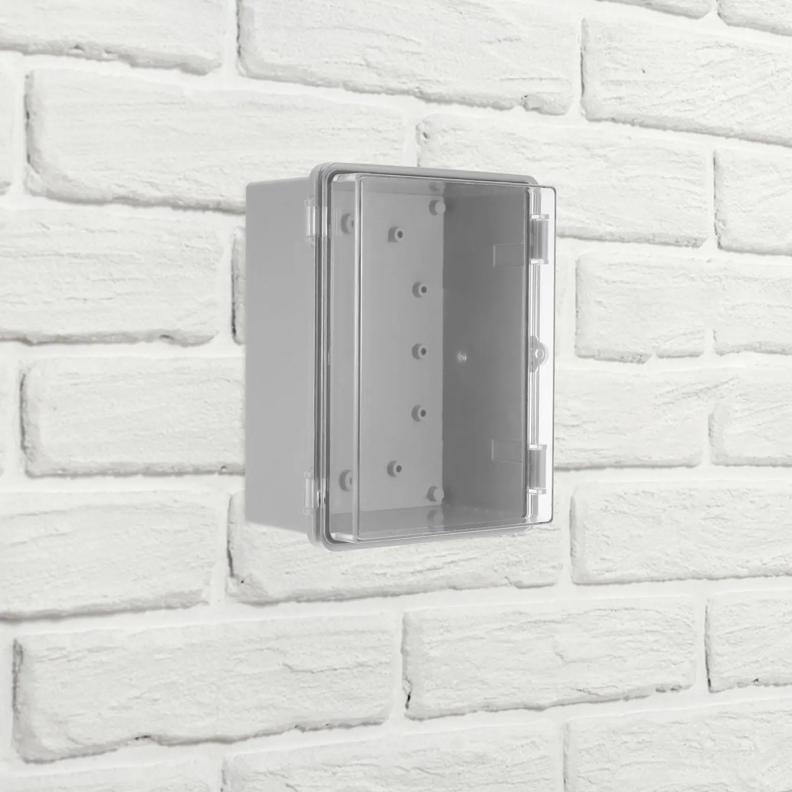 Waterproof Electrical Junction Box Plastic Outdoor Enclosure Dustproof Weatherproof for Security Monitoring Power Supply Wiring