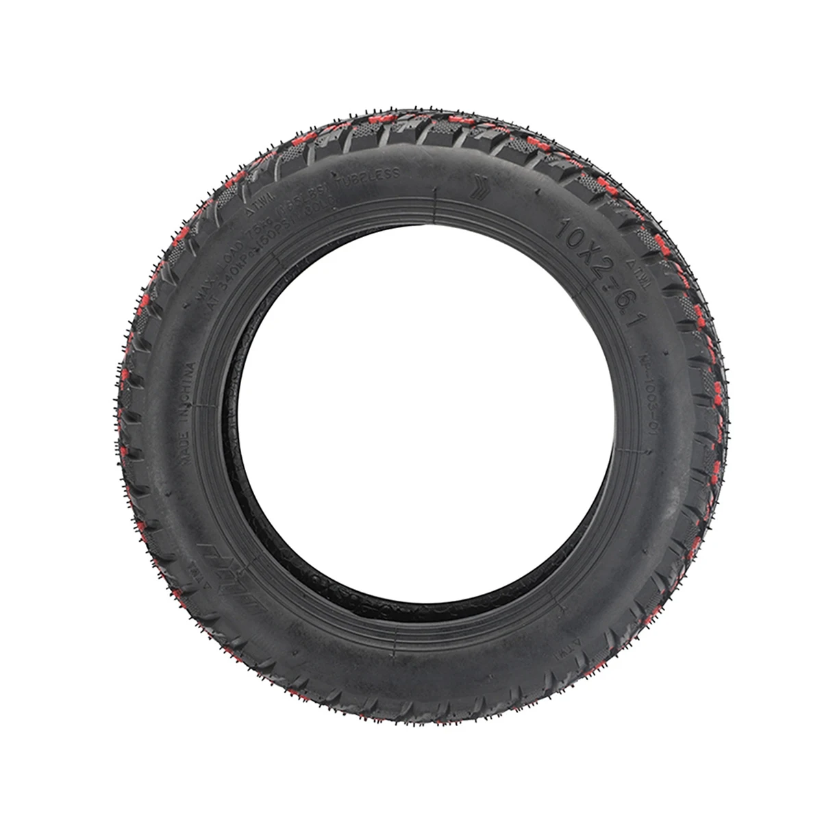 10Inch Modified Off-Road Vacuum Tires 10X2-6.1 Vacuum Tires for Xiaomi M365/Pro/Pro2/1S Front and Back Wheel Tyre Parts