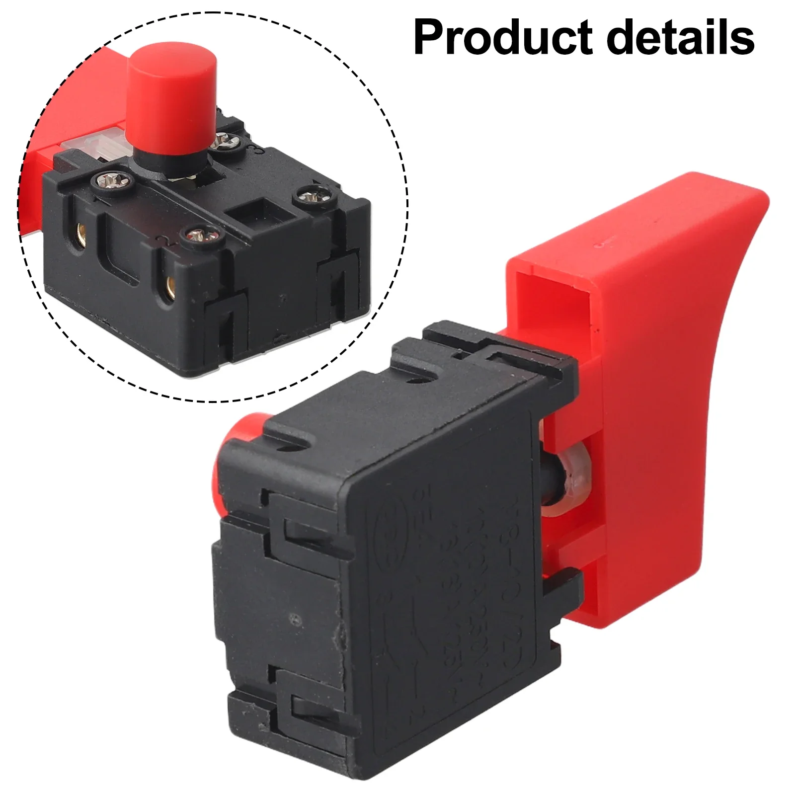 

125 Type Angle Grinder Switch For Use With Angle Grinders Or Other Power Tools Anti-lock Electric Switch Power Tool Accessories