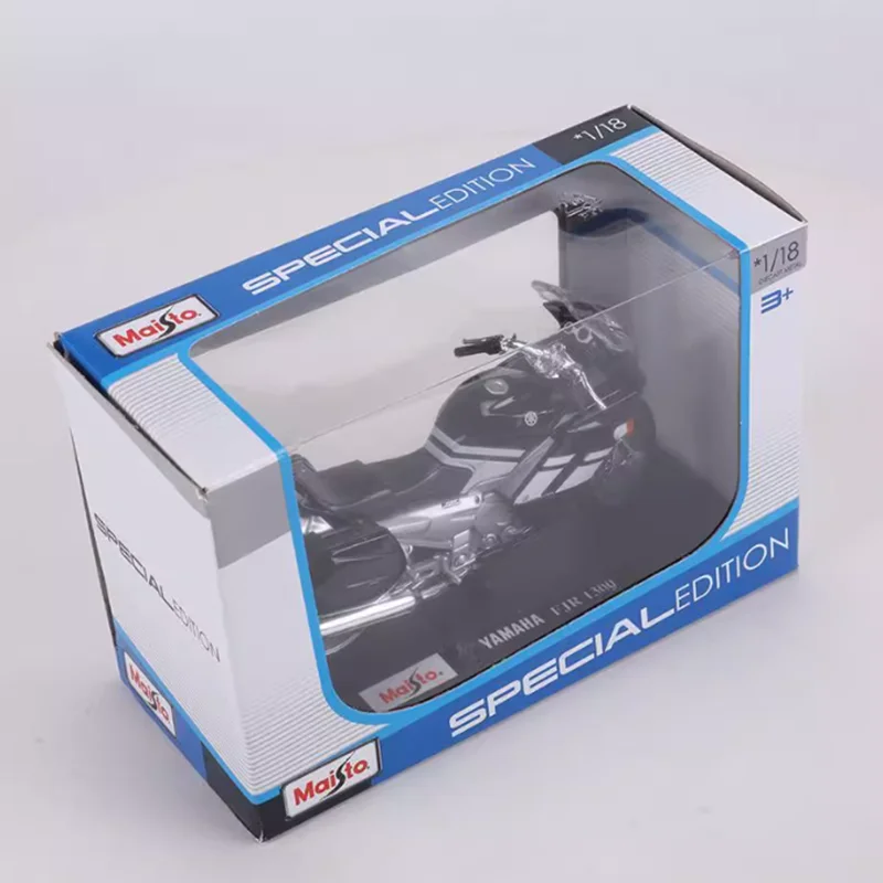 

MaiSto масштаб 1/18, модель мотоцикла Yamaha FJR 1300, имитационная модель из сплава, статическая коллекция, украшенные праздничные подарки