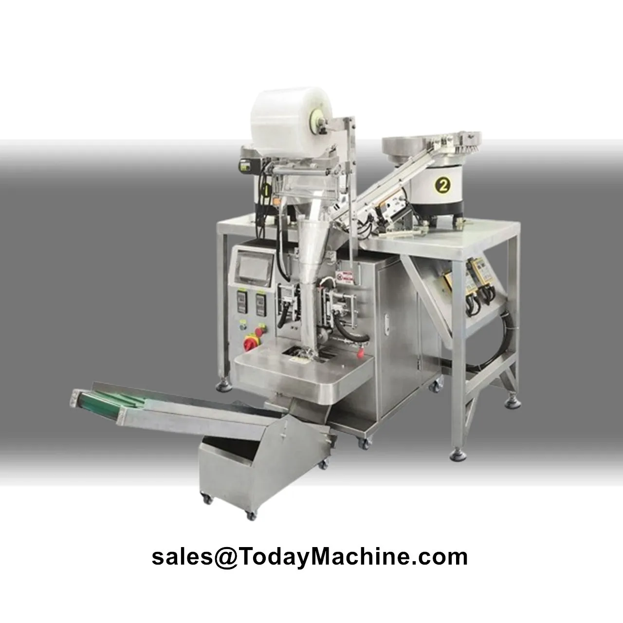 Automatic Vertical Fittings Bolts Hardware Bagging Counting Packing Machine