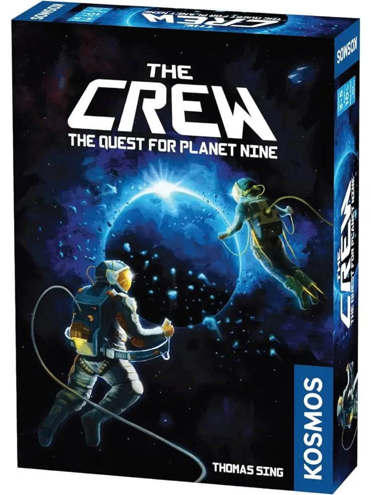 THAMES&KOSMOS The Crew - Quest for Planet Nine | Card Game | Kennerspiel des Jahres Winners | Collaboration | 3-5 Players | Suit