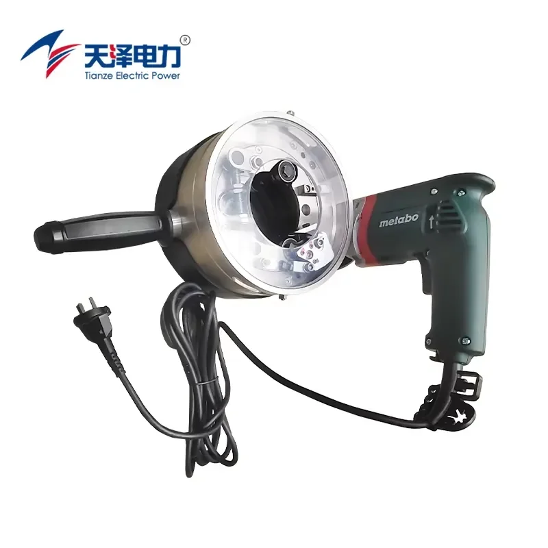 For Tianze Electric SE80A Steel 15-150mm Diameter High Voltage Cable Stripping Machine