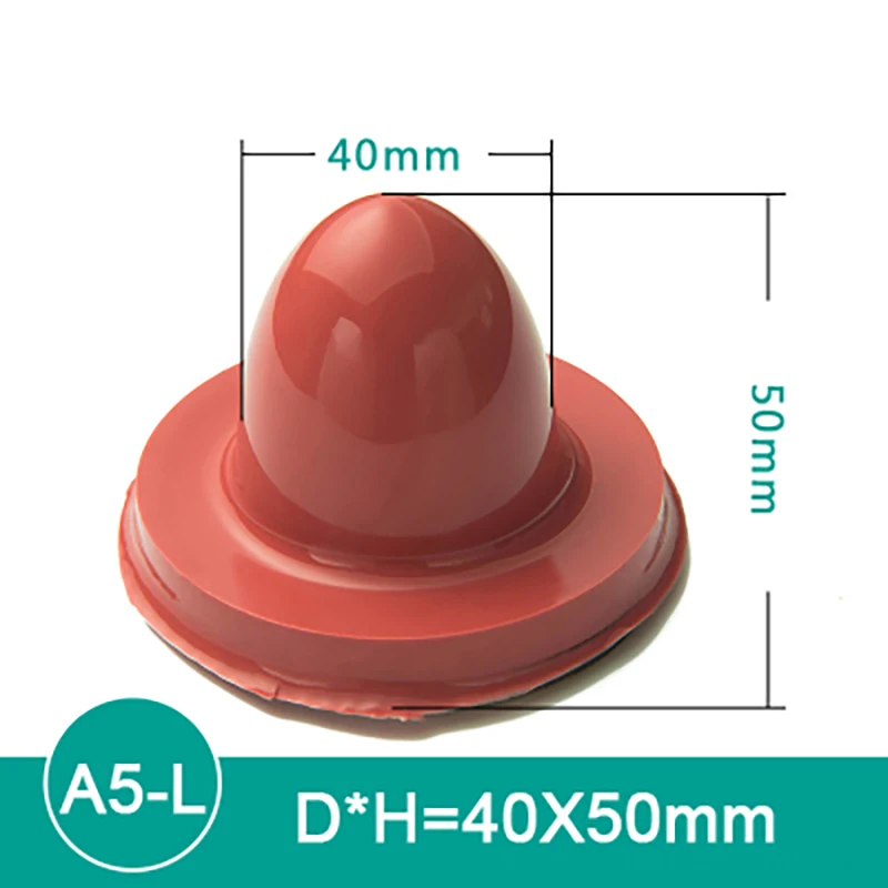 

TJ A5 Roundness Silicone Rubber Head For Pad Printing A5 large Size:Diameter40*H50MM