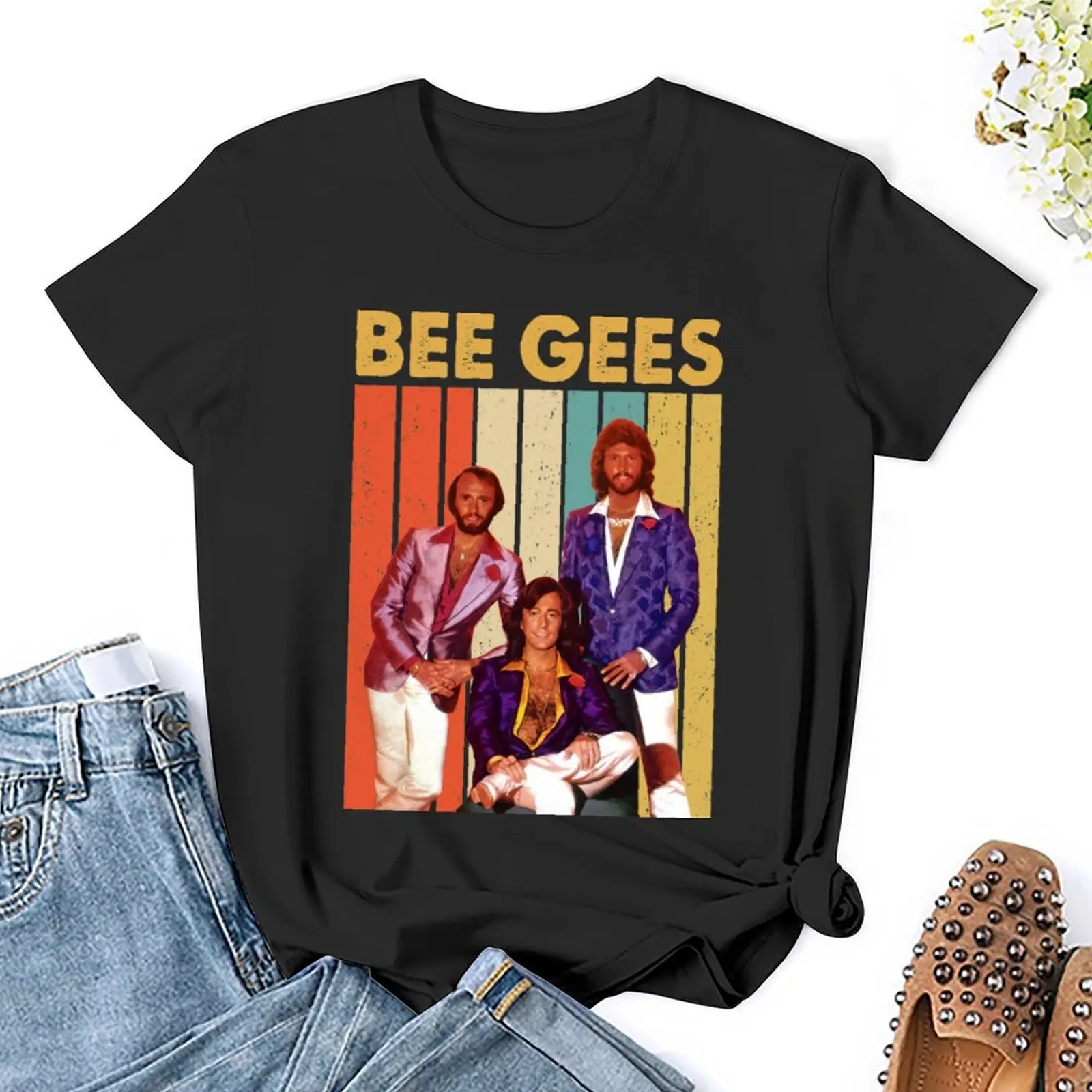 Retro Live Andy Bee Gees 80s regalo per i fan t-shirt camicetta anime vestiti t shirt donna