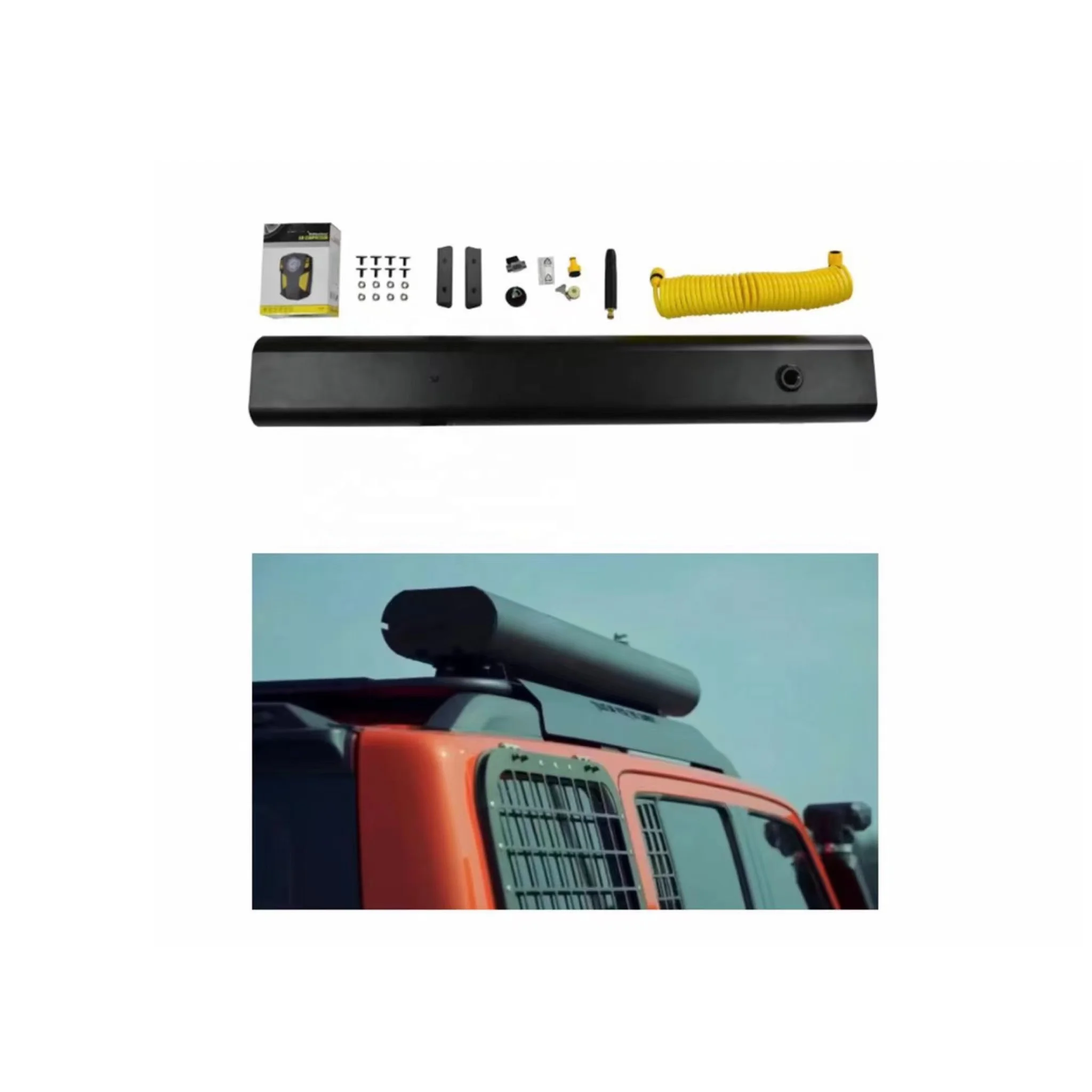 15L Car Roof Water tank Camping Shower