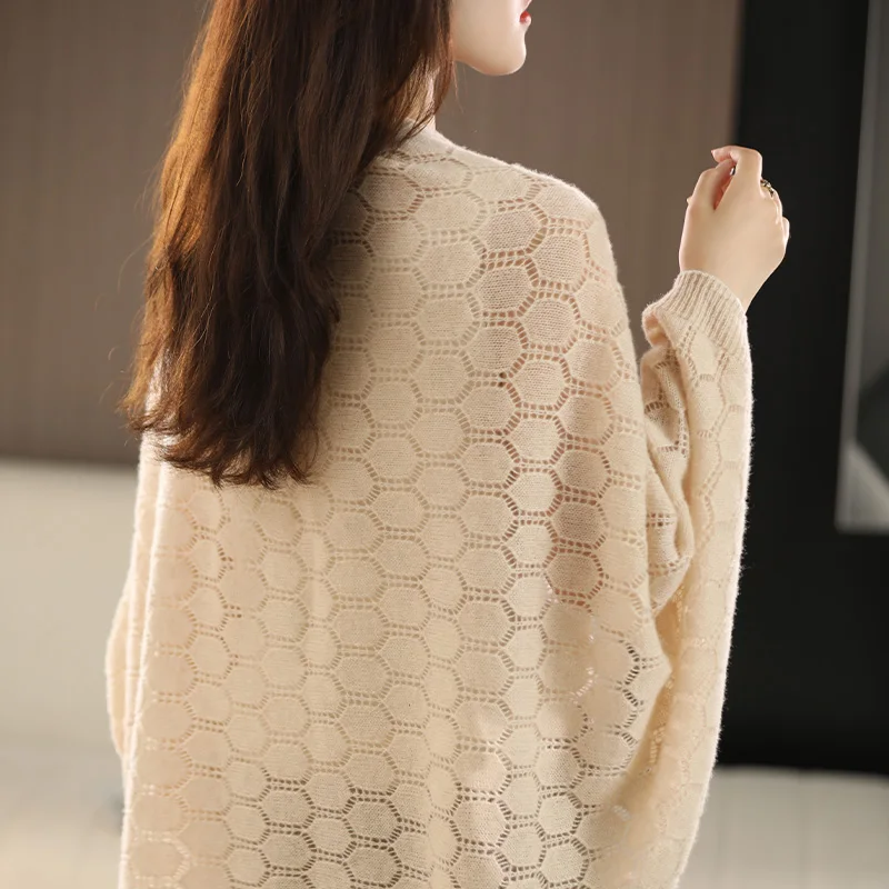 KOIJINSKY الربيع والخريف متعدد الاستخدامات 100% صوف ميرينو 140*70 وشاح شال نسائي