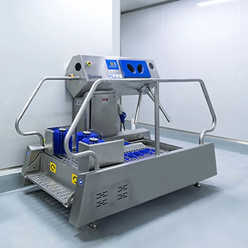 Entrance personnel hygiene disinfection, access control all-in-one machine, hand washing, sole cleaning, turnstiles