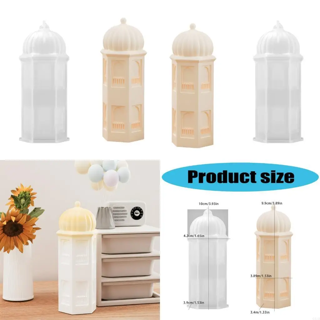 

Силиконовая форма для изготовления формы формы пагоды свеча