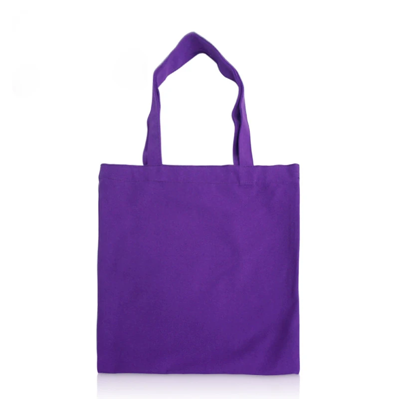 Canvas Tote Bag Bulk Reusable Grocery Bags Sustainable Eco Friendly Sublimation Tote Bags Blank Lightweight Use for DIY Gift Bag