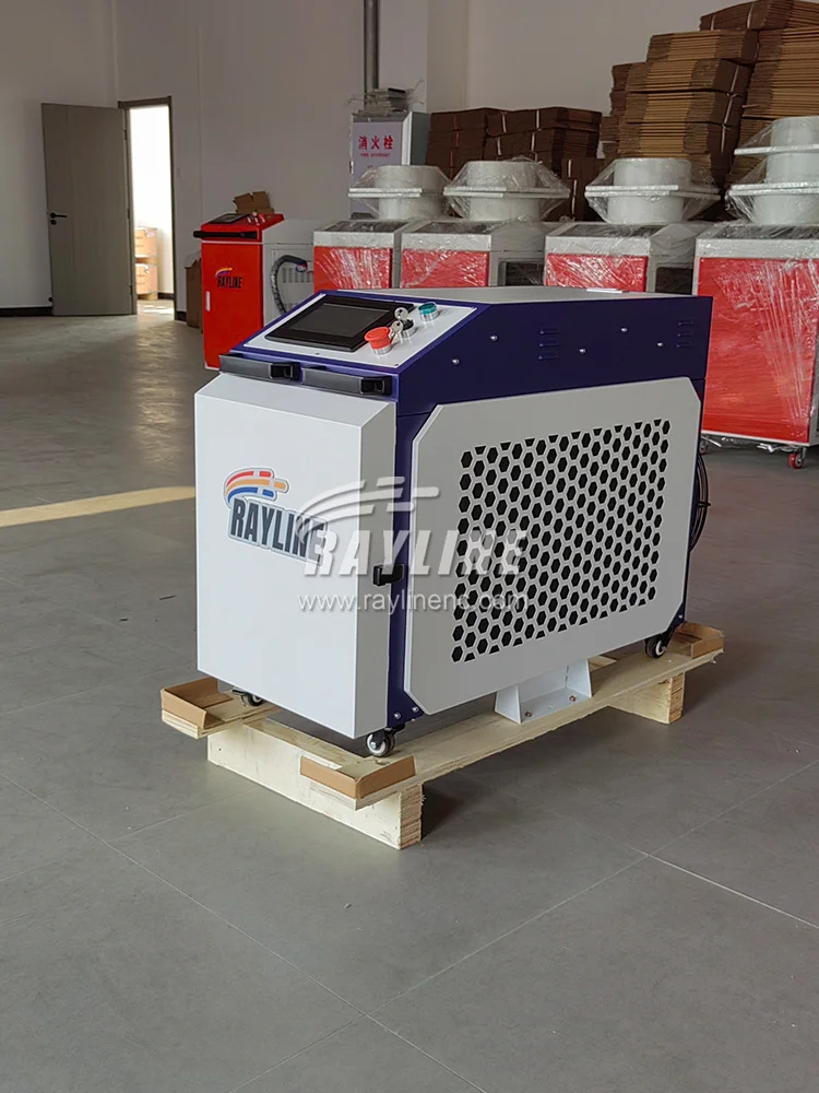 Factory Price 2000w Continuous Fiber Laser Cleaning Machine Raycus Paint Oil Oxide Rust Removal Laser Cleaner 2 Years Warranty