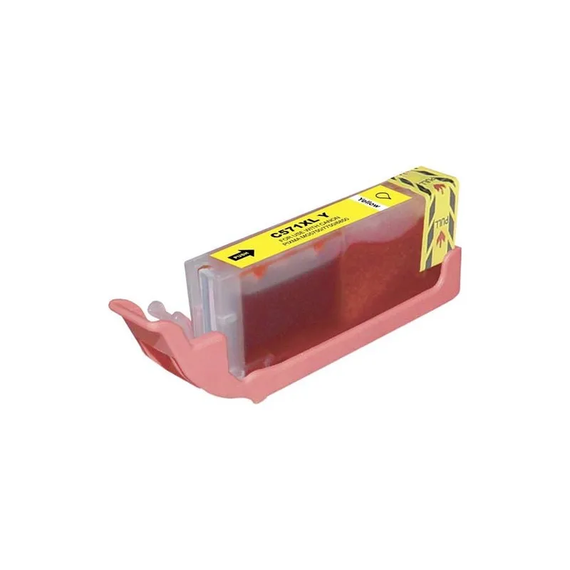 Yellow Canon alternative ink cartridge C571XLY, replaces CLI571XLY - 0334C001 XCCLI571XLYC imprimirbien.com