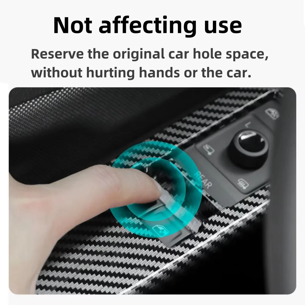 4 قطعة ل Volkswagen VW ID.4 ID4 ID.3 2021 2022 2023 باب السيارة مسند الذراع منظم النافذة رفع التبديل لوح أزرار تزيين غطاء #5