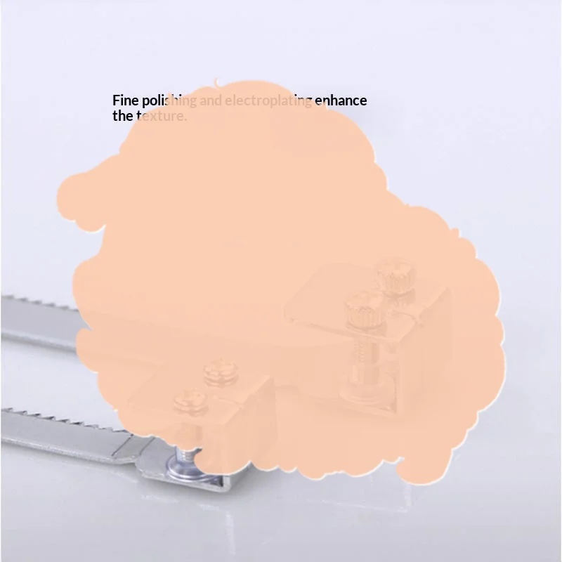 Glass Cabinet Locks 2/4Pcs Chrome Plated Scratch Resistant No Drill Secure Lock for Pantry Glass Cupboard