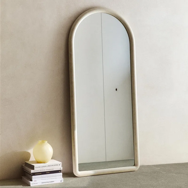 Langer Spiegel für Wohnzimmer, Moderne Dekoration, Ganzkörperspiegel im Nordischen Stil, Luxuriöser Standspiegel, Bodenspiegel, Espelhos, Wohndekorationen