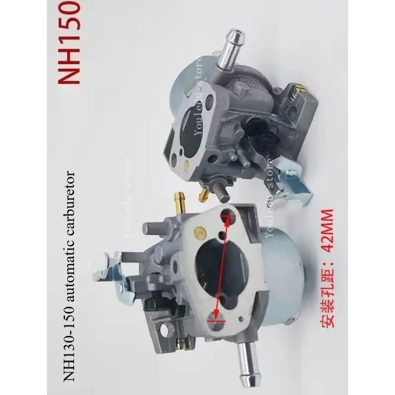 Carburetor Replacement for NH-130 NH150 Engine, Orchard Machine Micro Tiller Trenching Machine Parts