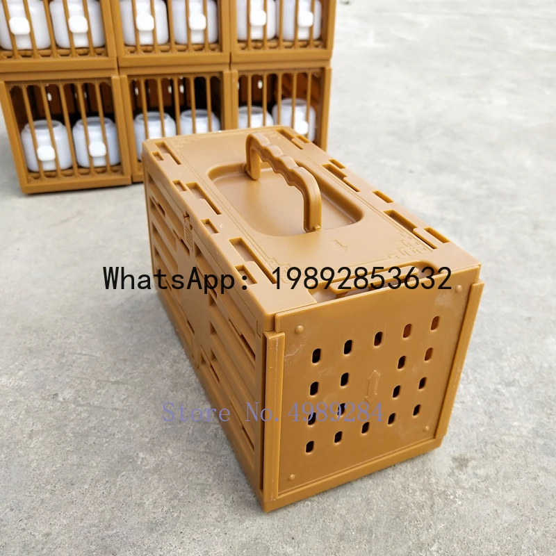

plastic birdcage Portable Takeout transport parrot budgie bird cage bird house Pet shop display storage birds cage bird supplies