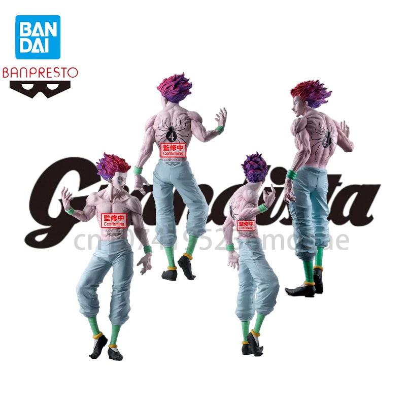 

Original Bandai BANPRESTO HUNTER x HUNTER Grandista Hisoka Anime Action Figures Model Toy Collections Ornaments decorate Gift