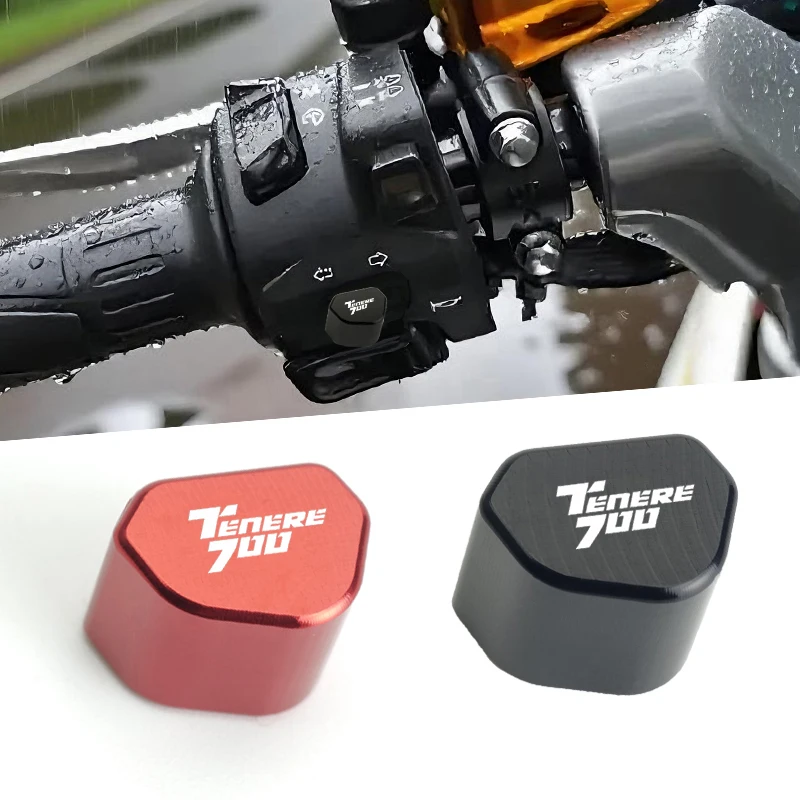 

Mototcycle CNC Switch Button Turn Signal Switch Key cap Accessories For YAMAHA TENERE 700 Tenere700 2019 2020