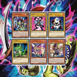 55Pcs/set Self Made Yu Gi Oh Toon Dark Magician Toon Black Luster Soldier Anime Game Characters Classic Series Collection Card