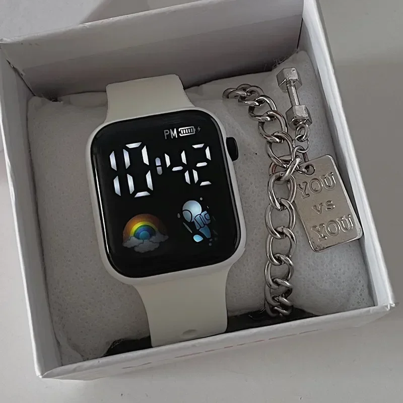 

Kids LED Smart Electronic Watch Fashion Sports Watches for Children Waterproof Teen Boy Girl Lightweight Wrist Watches Relojes