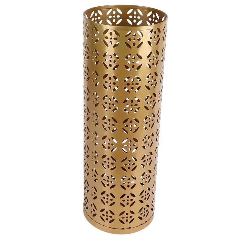 Umbrella Rack for Home Use Umbrella Storage Rack for Home Use Freestanding Umbrella Rack Round Umbrella Rack Gold