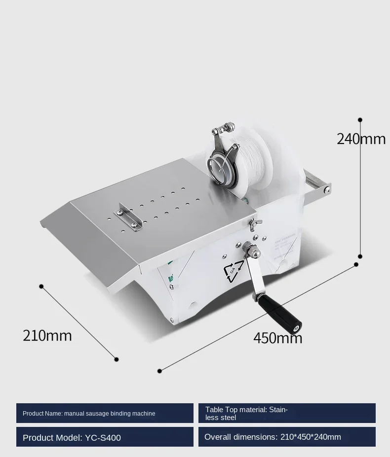 Household Commercial Sausage  Dynamic Sausage Hot Dog Bundling Machine Automatic Strapping Machine