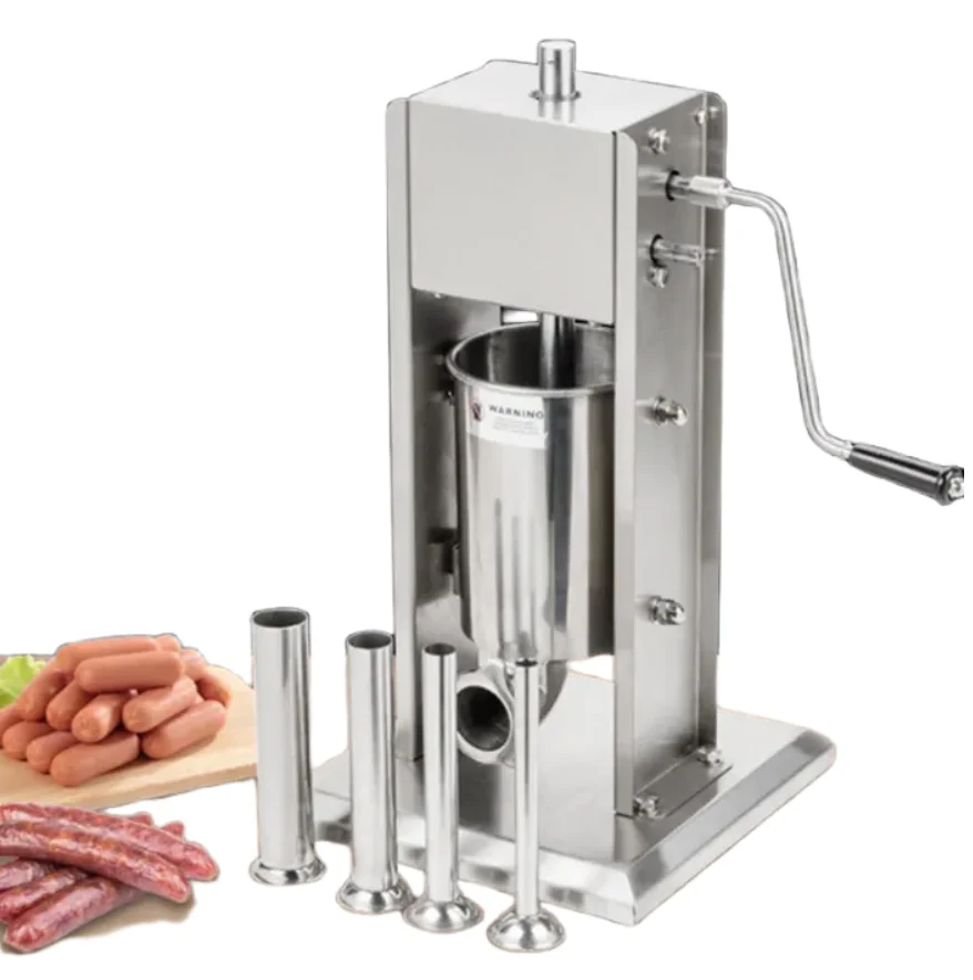 

Vertical Manual Sausage Stuffer Stuffing Manual Sausage Stuffer Home Pork Sausage Making Machine Hot Dog Filler for Sale